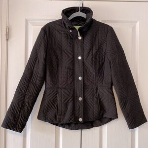 Weatherproof Quilted Black Jacket